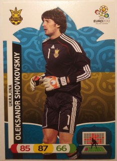 Panini Euro 2012 Adrenalyn XL - Oleksandr Shovkovskiy - Ukrajina