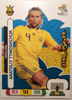Panini Euro 2012 Adrenalyn XL - Anatoliy Tymoshchuk - Ukrajina