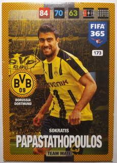 Panini Adrenalyn XL FIFA 365 16/17 - Sokratis Papastathopoulos - Dortmund