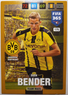 Panini Adrenalyn XL FIFA 365 16/17 - Sven Bender - Dortmund