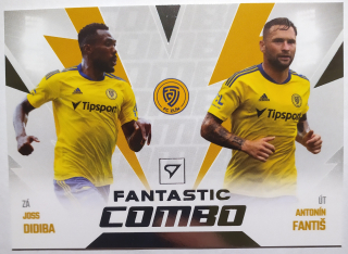 SportZoo Fortuna Liga 23/24 - Fantastic Combo - Didiba/Fantiš - Zlín - #FC-17