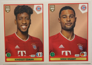 FIFA 365 2020/2021 - Samolepka č.165a/165b