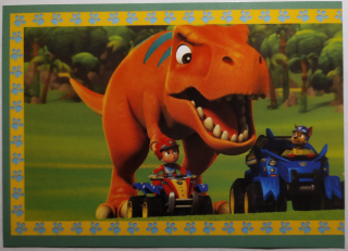 Tlapková patrola 3 - Dino Rescue - Samolepka č.97