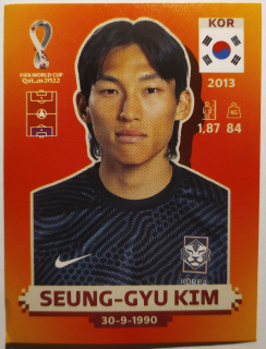 World Cup 2022 - Seung-Gyu Kim - č.KOR 2