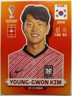 World Cup 2022 - Young-Gwon Kim - č.KOR 7