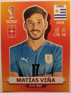 World Cup 2022 - Matías Viña - č.URU 9