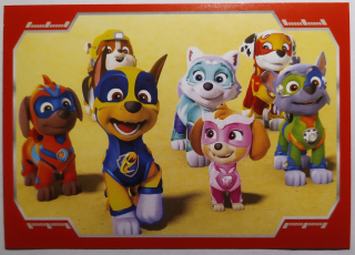 Tlapková patrola 2 - Mighty Pups - Samolepka č.113