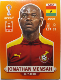 World Cup 2022 - Jonathan Mensah - č.GHA 8