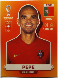 World Cup 2022 - Pepe - č.POR 7