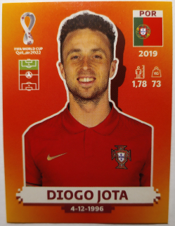 World Cup 2022 - Diogo Jota - č.POR 18