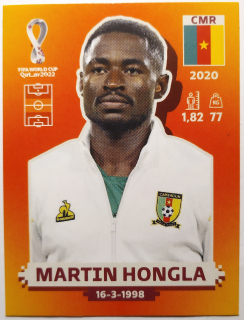World Cup 2022 - Martin Hongla - č.CMR 10