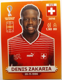 World Cup 2022 - Denis Zakaria - č.SUI 14