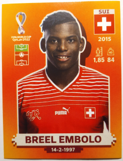 World Cup 2022 - Breel Embolo - č.SUI 16
