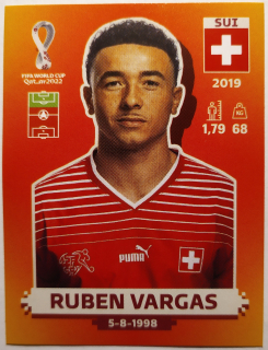 World Cup 2022 - Ruben Vargas - č.SUI 19