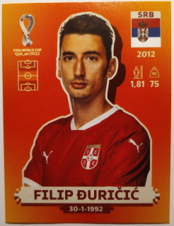 World Cup 2022 - Filip Duričić - č.SRB 7