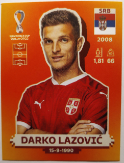 World Cup 2022 - Darko Lazović - č.SRB 10