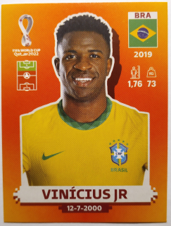 World Cup 2022 - Vinícius Júnior - č.BRA 19
