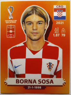 World Cup 2022 - Borna Sosa - č.CRO 8