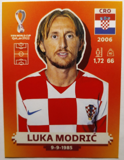 World Cup 2022 - Luka Modrić - č.CRO 12