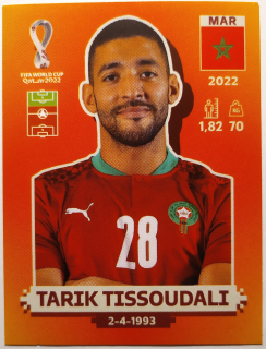 World Cup 2022 - Tarik Tissoudali - č.MAR 19