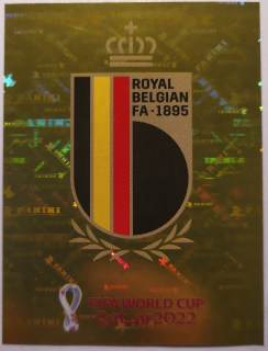 World Cup 2022 - Samolepka č.BEL 1