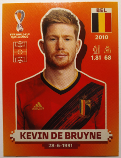 World Cup 2022 - Kevin De Bruyne - č.BEL 10