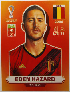 World Cup 2022 - Eden Hazard - č.BEL 17