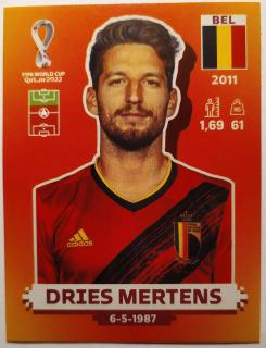 World Cup 2022 - Dries Mertens - č.BEL 19