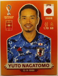 World Cup 2022 - Yuto Nagatomo - č.JPN 4