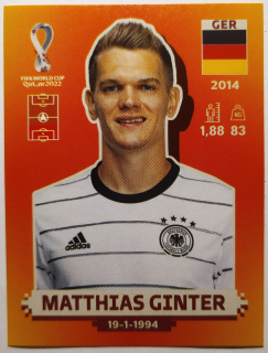 World Cup 2022 - Matthias Ginter - č.GER 4