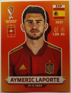 World Cup 2022 - Aymeric Laporte - č.ESP 7
