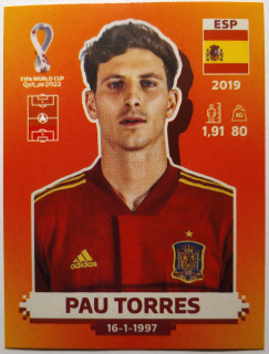 World Cup 2022 - Pau Torres - č.ESP 8