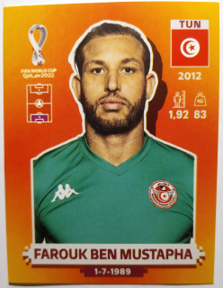 World Cup 2022 - Farouk Ben Mustapha - č.TUN 3