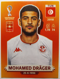 World Cup 2022 - Mohamed Dräger - č.TUN 5