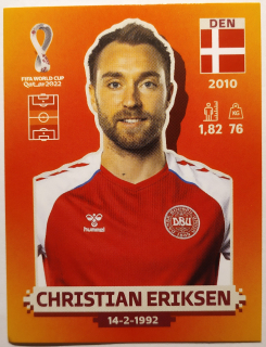World Cup 2022 - Christian Eriksen - č.DEN 11