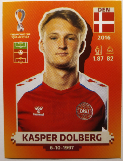World Cup 2022 - Kasper Dolberg - č.DEN 16