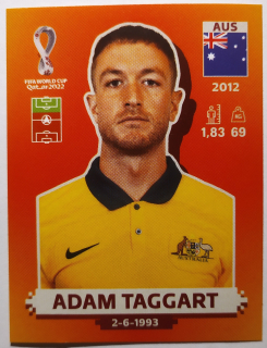 World Cup 2022 - Adam Taggart - č.AUS 19