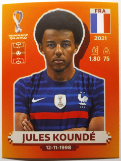 World Cup 2022 - Jules Koundé - č.FRA 7