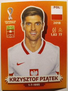 World Cup 2022 - Krzysztof Piątek - č.POL 18