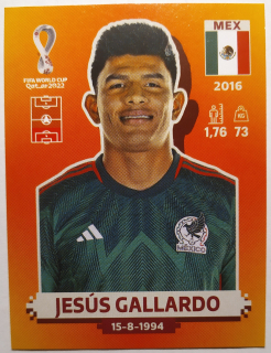 World Cup 2022 - Jesús Gallardo - č.MEX 5