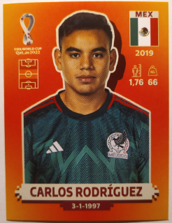 World Cup 2022 - Carlos Rodríguez - č.MEX 16