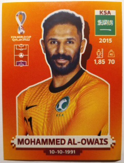 World Cup 2022 - Mohammed Al-Owais - č.KSA 2