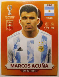 World Cup 2022 - Marcos Acuña - č.ARG 4