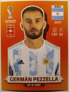 World Cup 2022 - Germán Pezzella - č.ARG 7