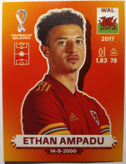 World Cup 2022 - Ethan Ampadu - č.WAL 4