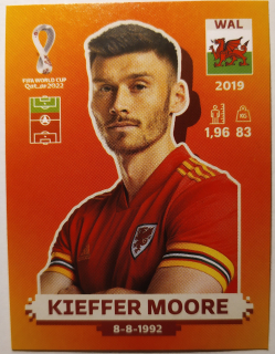 World Cup 2022 - Kieffer Moore - č.WAL 19
