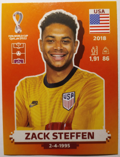 World Cup 2022 - Zack Steffen - č.USA 3