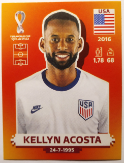 World Cup 2022 - Kellyn Acosta - č.USA 11