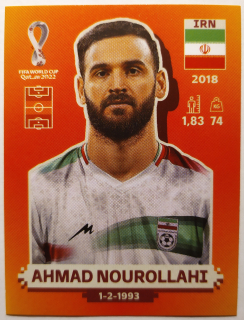 World Cup 2022 - Ahmad Nourollahi - č.IRN 15