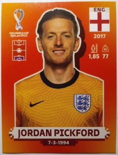World Cup 2022 - Jordan Pickford - č.ENG 2
